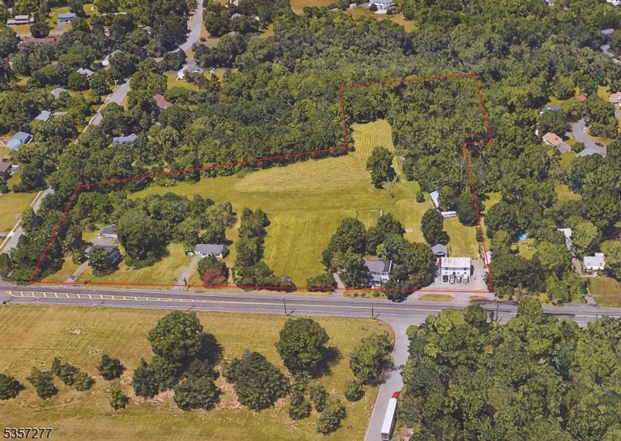 Commercial Development site of 3 lots totaling 7.88 acres. Has 631 ft of frontage on US Hwy 206. High Traffic, High visibility. Located in the HS (Highway Services) commercial zone.  These lots meet the bulk standards for many principle and conditional uses: Offices; Medical Offices; Veterinary Hospital; Fiduciary Institutions; Business Services; Restaurants; Adult/Child-Care Centers; Performing Arts & Cultural Facilities; Personal Service Establishments; Live/Work Dwelling Units, Indoor Recreation Facilities, Planned Mixed-Use Developments; Hotels; Catering Facilities/Banquet Halls; /Wellness Centers; Gasoline Service Stations; Extended Care Facilities and other uses. Site is near Route 206 from land being developed for a new ShopRite retail complex. Currently an income property with 2 single-amily homes and 1 two-family.