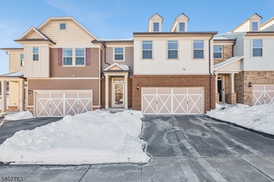 LUXURY LIVING. Stunning, expansive, 3 Bedroom 4.1 Bath Townhome in Highly Desirable Kensington Square. Located on a quiet Cul De Sac, this home features 2 Primary Suites. Large expansive space with 2 dedicated bonus rooms for private offices, or 2 more additional bedrooms. Drenched in natural sunlight throughout & OFFERING OPEN PLAN LIVING. Gourmet kitchen featuring granite island & stainless steel appliances, opens to living room with gas fireplace & sun room with expansive private patio. Luxury first floor primary suite/ bathroom with double vanity & walk in closet system. Gleaming hardwood floors. Second floor offers a second primary bedroom suite/bathroom and a 3rd bedroom. Plus a rec room and separate bonus space for an office or 4th bedroom. Gorgeous full finished basement with space for a media room, office/playroom or 5th bedroom, with full bathroom! Heated swimming pool/gym/yoga room/kitchen/clubhouse with pool table available for parties. Minutes from Morristown direct train to NYC, Easy access to Route 24, 78, 80 and 287. Highly ranked schools.