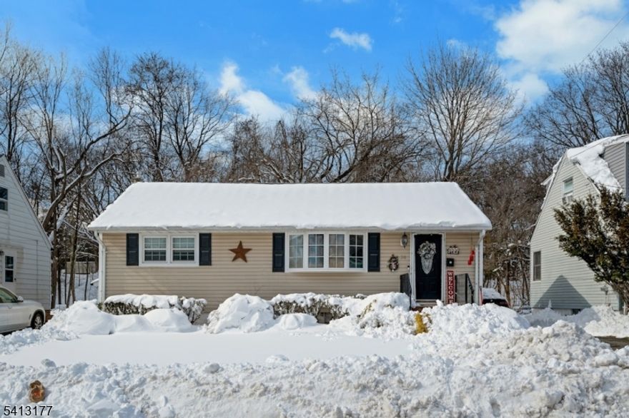 HIGHEST & BEST OFFERS DUE BY WEDNESDAY 3/4 AT 12NOON.   ADORABLE 2/3 BR Ranch. Needs a little TLC but is cute as a button! 3rd BR is in full finished basement as well as 1/2 bath that is plumbed for full bath. Everything has been replaced within 20 years. Central air and a detached garage are among its many great feautures.. Must see - this will not last.