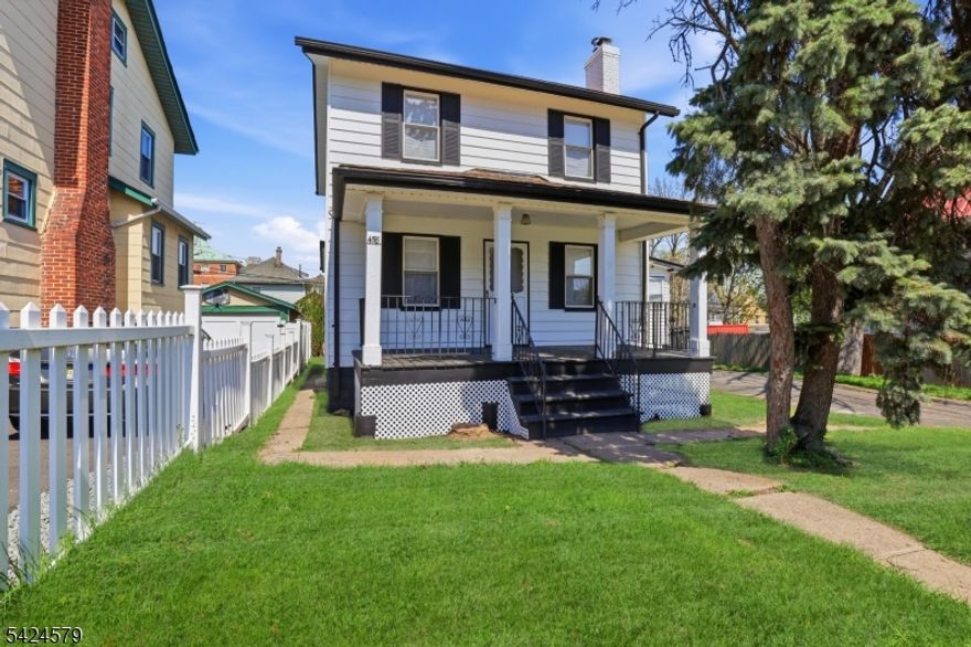 Welcome to 458 Springdale Ave, a beautifully renovated Colonial offering modern updates, spacious living, and a functional layout in East Orange. This inviting home features four bedrooms and two full bathrooms, including a primary bedroom on the first floor with its own private full bath. The main level also offers a bright living room with a fireplace, a formal dining room perfect for gatherings, and an updated kitchen with brand-new appliances and a separate dining area, creating a comfortable flow for everyday living and entertaining. The second floor includes three well-sized bedrooms along with an additional full bathroom. An unfinished basement offers additional storage space, while a wide two-car driveway adds valuable off-street parking. With its thoughtful updates, classic layout, and move-in-ready condition, this home is a fantastic opportunity. Grab it before it's gone!