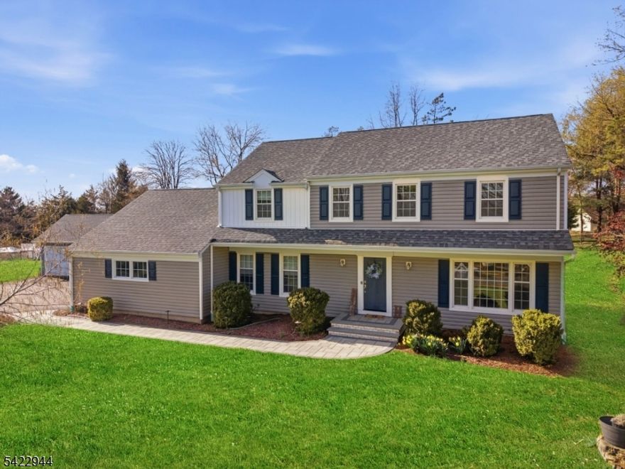 From the moment you arrive at 52 Country Squire Way, you'll appreciate the beautiful setting in one of Branchburg's most desirable neighborhoods! This turnkey 4-bedroom, 2.5-bath home offers the perfect balance of open-concept living and defined spaces, creating a natural flow that is ideal for both everyday living and entertaining. The chef's kitchen is the heart of the home, featuring a spacious island that invites gathering, cooking and conversation. The spa-like primary bathroom is yet another standout feature, complete with a freestanding luxurious soaking tub, double sinks and an oversized shower with a rainfall and multi-head body-spray system. Interior updates include updated 200-amp electrical panel upgrade (2025), HVAC (2024), renovated bathrooms (2024) and semi-finished basement (2023). Designed with entertaining in mind, the home extends seamlessly to an incredible updated outdoor space. Car enthusiasts, hobbyists or anyone in need of extra space will love the oversized garage with EV charger - plus, the newer detached garage with electricity. The exterior has also been updated beautifully with driveway lighting (2025), front walkway pavers (2024), gazebo (2024), patio (2024), detached garage (2024), vinyl siding (2023) and driveway (2021). Conveniently located near shopping, restaurants, parks/recreation and major highways. Chimney and fireplace being sold in "as is" condition. HIGHEST & BEST OFFERS DUE BY NOON ON WED., 4/22.