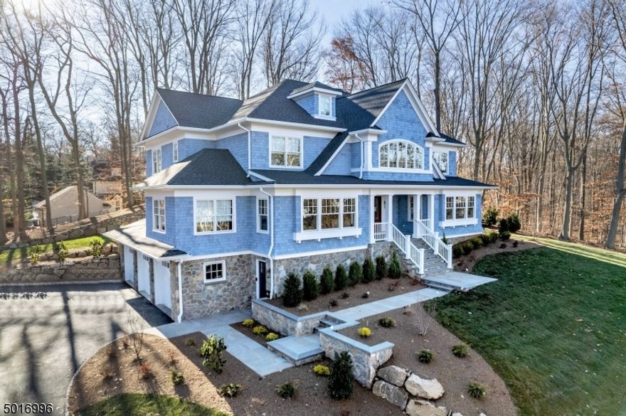 Luxury Colonial Revival designed by Kim Tone (TLA Design) and to-be-built on the Northside of Summit by Cardone Contracting on a rare .62 AC private lot with a modern floor plan including first floor study, 5 bedrooms each with walk-in closets and dedicated bathrooms on the 2nd floor including the luxurious master suite with dual walk-in closets. This custom home also offers 2 laundry rooms and 3 car attached garage.  The buyer has an opportunity for customization.  Options are available for an elevator, a finished 3rd floor (bedroom, bathroom and rec room) and a pool.  Home will be completed for Summer 2021 occupancy.