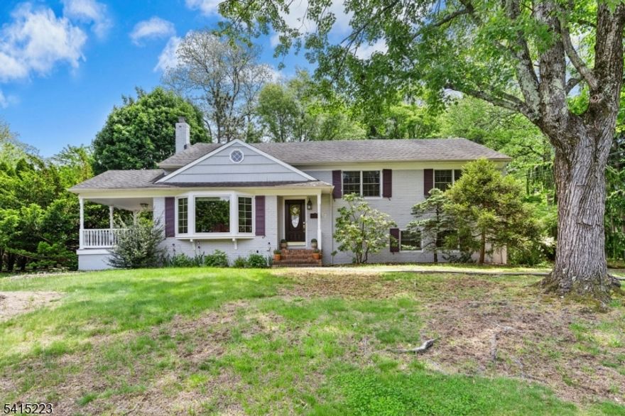 Incredible opportunity to own a beautifully maintained 4 bedroom home on a spacious flat lot, set on quiet looped street  in Westfield's sought after Country Club Estate's inviting neighborhood setting. Recent improvements include newer windows, kitchen and bath.  Furnace (2023). Exterior painted (2023).  Enjoy outdoor living on the expansive rear deck overlooking the spacious private property, with access through French doors from dining room, plus side porch, accessed from living room. Basement is high and dry and offers excellent storage or future finishing.  The large level lot offers great expansion potential. Enjoy the best in suburban living just minutes to top rated schools, vibrant downtown Westfield, and NYC transportation..