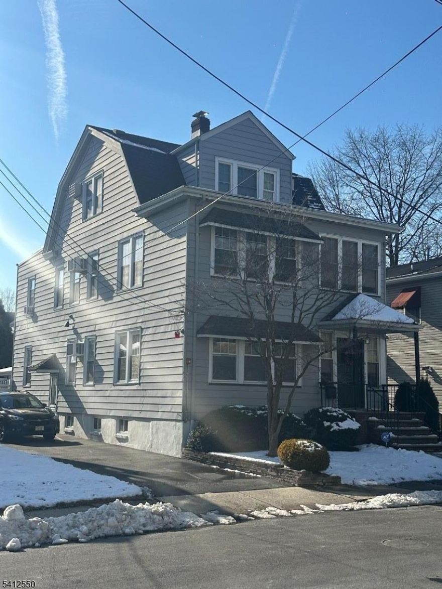 Welcome home to this bright and inviting 2nd-floor two-bedroom, one-bath apartment offering space, charm, and unbeatable convenience. Sunlight pours through oversized windows, highlighting beautiful hardwood floors throughout. Enjoy a spacious living room, formal dining room, and a cheerful sunroom ideal for a home office, reading nook, or bonus sitting area. The eat-in kitchen features stainless steel appliances and ample space for everyday dining. Two dedicated parking spaces, on-site laundry, and shared use of the backyard add to the comfort and ease of living. Perfectly located with NYC transportation right at the corner, just a few blocks from a local medical school, and close to a lively Main Street filled with restaurants and shops. Shopping and entertainment at Clifton Commons are only minutes away. This is the ideal blend of suburban charm and commuter convenience.