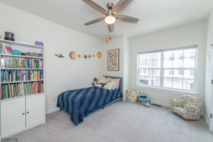 Located amid natural beauty- Community nestled within 52 acres of Natural Preserve. This spectacular townhome offers residents light, bright and OPEN living. Conveniently located in Rockaway Twp which provides easy access to major highways, NYC Direct Train Station & buses for an easy commute yet all the charm and benefit of small town living. Desirable Arcadia Model floor plan. Beautiful engineered hardwood floors throughout. Lovely foyer welcomes you in, open concept kitchen, dining and living room. Custom kitchen with white shaker style cabinets, granite countertops, center island and ss appliances flow to the large dining & living area. TONS of natural light with oversized windows. Access to the back dec. Upstairs, a primary bedroom with full bath and walk-in closet. Two additional generous sized bedrooms & full bath with tub shower. Convenient laundry. Pristine condition. Full, finished basements walks out to backyard and patio. Rec room, 3rd full bath and lots of storage. Less than 4 years young! The attached 1-car garage offers extra storage and a dedicated driveway. Thermal windows and doors. Smart Home Technology. HOA only $269 a month! Wonderful community with curbs and sidewalks. Playground too!