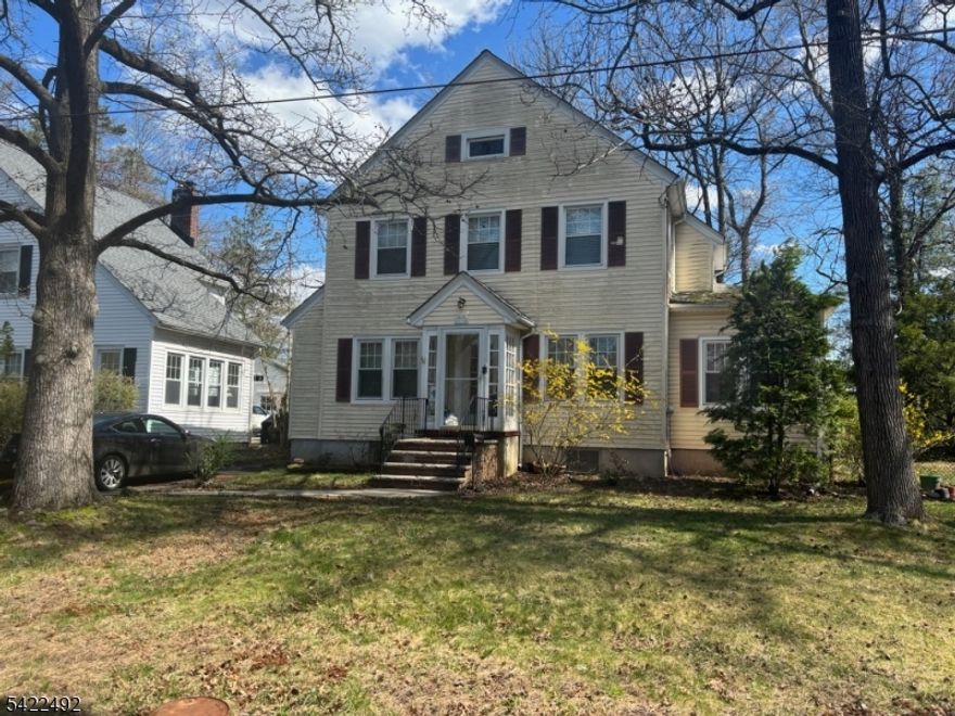 Attention contractors and builders . House has good bones needs repair and House is being sold strictly AS IS condition. Garage is structurally unsound. Great location, close to NY trains and busses. Close to schools and LaGrande Park.