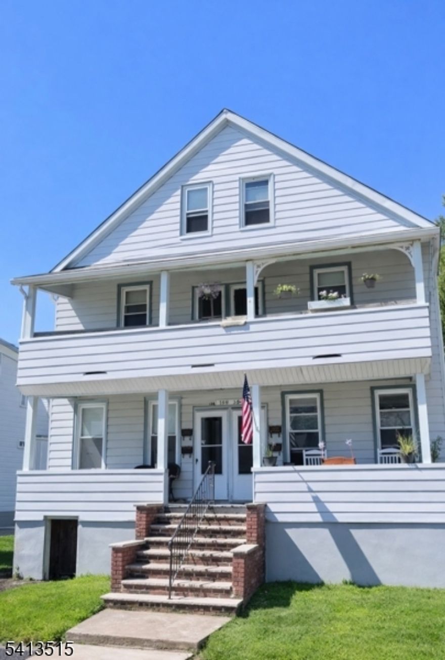 Welcome to a two-level apartment that feels almost like a mini duplex.  The top 3rd floor gives you a cozy suite vibe with a private sitting area, bedroom, and a full bathroom (all brand new) "This is ideal for a retreat-like feel." The 2nd floor level offers the main living spaces-like the bedroom, living room, kitchen, and a flexible area that can serve as either dining room or a 3rd bedroom. It really comes down to how you want to use it-whether you prefer more more open living space or an extra room, such an office or bedroom."  This level includes both a front and back porch, perfect for suburban living. Close to major public transportation (buses, train station) perfect for NY Commuters! Plus, the parkway is just a few mins away, along with restaurants, shopping,andvmore!  Tenant pays for gas and electric. Requirements: Credit check, Employment verification, Tenant application, sec deposit 1 1/2 sec etc