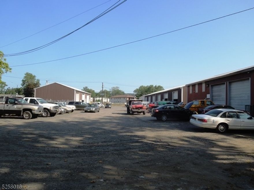 1.2 acre fenced heavy industrial site with 3 buildings totaling 9.935 sf, drive in doors, offices, lofts and baths located minutes from 287, 22 & 28. Mostly vacant with no long term leases.