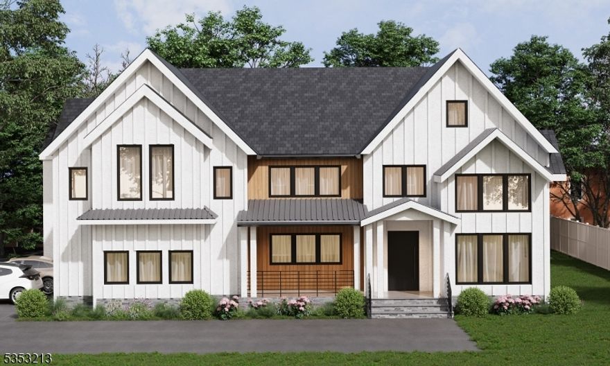 Stunning 6-Bed, 6.2-Bath Custom Colonial set on a beautifully landscaped nearly 1-acre lot in sought-after Florham Park. With approx. 7,800 sq ft of expertly designed living space across 3 finished levels, this home blends timeless elegance with modern luxury. Enter a dramatic 2-story foyer leading to a show-stopping double-height living room, formal living & dining rooms, private office, and a chef's kitchen with ceiling-height custom cabinetry, waterfall quartz island, designer tile backsplash, top-tier stainless appliances, and a butler's pantry. A first-floor guest suite adds flexibility. Upstairs, the serene primary suite features a spa-like bath with soaking tub, stall shower, dual vanities & custom walk-in closet. Three additional en-suite bedrooms, a laundry room with custom cabinetry, and a loft accessible from a second staircase complete the level. The finished basement is an entertainer's dream with a rec room & wet bar, theatre, gym, office, guest suite, powder room & ample storage. Smart wiring, surround sound, Wi-Fi hotspots, and Cat cable throughout. Additional highlights: European tilt & turn windows, 3-car garage, covered front porch, deck/patio access, dual staircases & a 10-Year Builder's Warranty. Enjoy top-rated schools, local shops, NYC access, and a vibrant community in this prime Morris County location