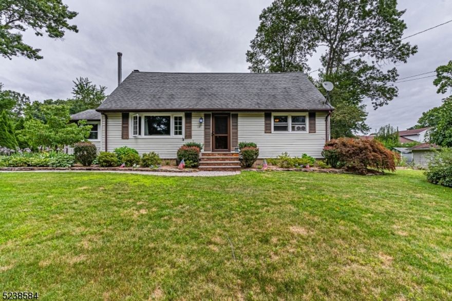 Welcome to his enchanting Cape Cod with stunning artful landscaping that will capture your heart.  From the moment you step inside you will feel the pride of ownership that radiates throughout this meticulously maintained property.  With 4 bedrooms and 1 Bathroom, this home offers ample space for your needs.The cozy family room is perfect for relaxing evenings or entertaining guests. Imagine spending quality time with loved ones, creating lasting memories in this inviting space. The updated kitchen is a true gem, showcasing modern finishes and top-of-the-line appliances. Whether you're a culinary enthusiast or enjoy casual cooking, this kitchen is a must-see. Nestled on a generously sized lot measuring 173x100, this property provides plenty of room for outdoor activities and offers endless possibilities for your dream backyard. The patio is an ideal spot for al fresco dining or simply unwinding while enjoying the beauty of the surrounding landscape.Maintaining the lush greenery is made effortless with the convenience of underground lawn sprinklers. Say goodbye to dragging hoses and hello to a vibrant, well-maintained lawn all season long.  Located in a desirable neighborhood, this Cape Cod home offers a harmonious blend of tranquility and convenience. Close to local amenities and schools.  Natural gas is coming to the neighborhood.