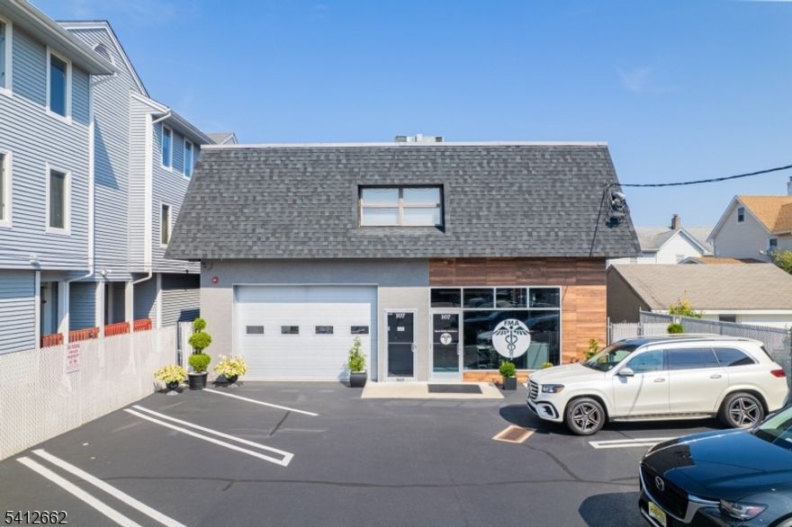 FOR LEASE " PRIME COMMUTER OFFICE LOCATION   UTILITIES INCLUDEDApprox. 1,450 SF second-floor professional office suite featuring multiple private offices, loft-style executive/work areas, dedicated reception, conference/flex space, and private half bath. Efficient, adaptable layout ideal for legal, accounting, insurance, therapy, or general professional users (tenant to verify permitted use with Township). Outstanding value with all utilities included and assigned on-site parking, plus ample street parking. This office offers renovated space with upgraded LED lighting and turnkey condition for immediate occupancy.  Exceptional commuter location just one block to Lyndhurst NJ Transit train and bus service, with convenient access to NJ Turnpike, Garden State Parkway, and Routes 3, 21 & 46 ideal for staff and client accessibility. Available immediately. Flexible lease terms considered. Credit/background screening and income verification required.