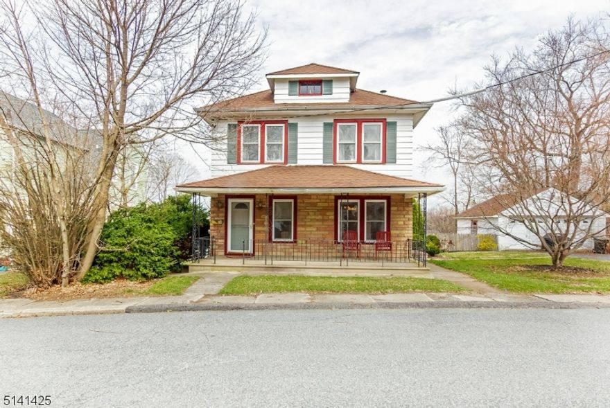 This beautifully maintained vintage colonial, on a desirable tree lined street won't disappoint! The welcoming rocking chair front porch is perfect for morning coffee or evening sunsets. The 1st floor features entry foyer, formal living room with hardwood floors, tons of natural light, dining room with hardwood floors, eat in kitchen with access to outside. The 2nd floor features large full bath, master bedroom and additional bedroom. The large fenced in backyard is perfect for entertaining. This great location is convenient to major roadways, schools, shopping, dining & so much more!