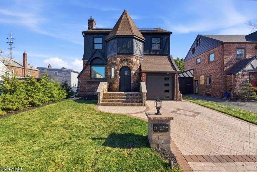 Charming Tudor-style home in the desirable Allwood Section of Clifton offering timeless character and comfortable living. This distinctive residence features a spacious layout filled with warmth and charm, with flexible living areas ideal for both everyday living and entertaining. The home includes an updated kitchen and renovated baths, blending classic architectural details with modern convenience. The upper level offers well-proportioned bedrooms and a full bath, while the finished basement with recreation room and full bath provides valuable additional living space. Extensive outdoor upgrades enhance the property, including a paver driveway, beautifully designed paver patio, and a new Trex deck accessed through a recently installed sliding door from the dining room perfect for seamless indoor-outdoor entertaining. Additional improvements include a new roof and gutters, an outdoor paver patio, above ground swimming pool and an outdoor kitchen. Complete with an attached garage and conveniently located near shopping, dining, parks, and NYC transportation, this home offers a wonderful blend of classic Tudor style, thoughtful updates, and everyday convenience.