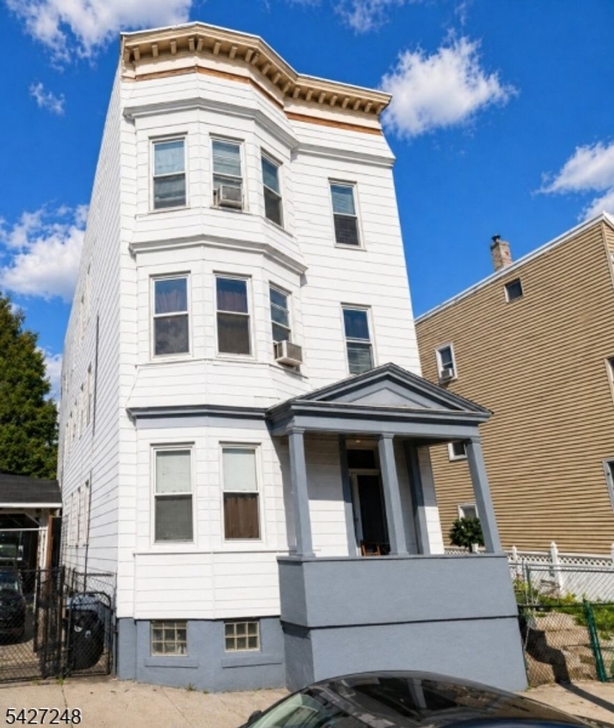 Rare opportunity in Newark's highly sought-after Ironbound section! This 3-family property offers exceptional flexibility and immediate potential, with the third floor, first floor, and basement to be delivered VACANT. Ideal for owner-occupants or investors looking to add value and create their own vision. Prime location near transportation, major highways, shopping, and dining. Don't miss this opportunity. Schedule your showing today!