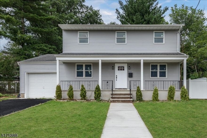 WELCOME HOME TO THIS BEAUTIFULLY RENOVATED 4 BEDROOM 2.5 BATH COLONIAL WITH ONE CAR GARAGE AND FINISHED BASEMENT IN DESIREABLE WOODBRIDGE TOWNSHIP. UPGRADES INCLUDE GLEAMING HARDWOOD FLOORING THROUGHOUT, OPEN FLOOR PLAN, CENTER ISLAND KITCHEN WITH BRAND NEW CABINETS, COUNTERTOPS AND STAINLESS STEEL APPLIANCES. NATURAL GAS IS JUST A BONUS OF THIS AMAZING HOME. LARGE ROOM SIZES AND YARD FOR PLENTY OF ENTERTAINING. CLOSE TO TO PARKS, RESTRAUNTS AND SHOPPING MAKRE THIS THE PERFECT LOCATION!!