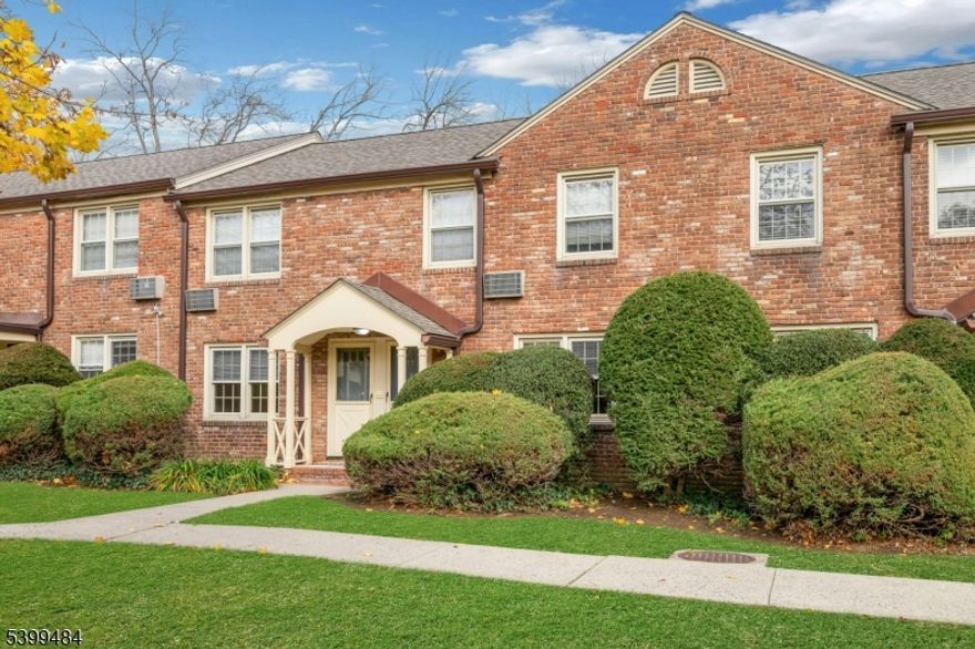 This beautifully updated, two-bedroom, one full-bath unit offers the perfect location, right in the heart of downtown Chatham! Unit #19 in "Chatham Court" is situated in one of the most desirable courtyards, offering lovely views of the professionally landscaped front gardens, mature trees, and overlooking the rear open green space.  This bright and sunny one-floor unit features gleaming hardwood floors, an open living and dining space, and an updated kitchen with a gas stove and a dishwasher. The spacious primary bedroom is flooded with natural light and includes two generously sized closets! The large second bedroom is ideal for guests or a home office. Just steps from Chatham's Midtown Direct train station, the vibrant downtown, and Chatham's top-rated schools, this location cannot be beat.  Additional highlights include a bright, large on-site laundry with newer machines, an ample designated storage area, and free unassigned on-site parking. Assigned garage parking is available for a nominal monthly fee, subject to availability.  This move-in-ready home combines comfort, style, and unbeatable convenience in the vibrant heart of Chatham. HOA includes common area maintenance, trash removal, heat, water, sewer, and snow removal.