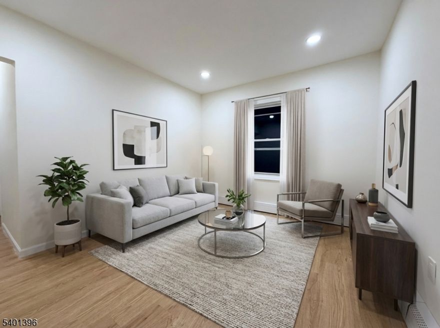 Don't miss this special promotion! when you sign an 18-month lease you'll enjoy 3 months for a discounted rate of just $2,200! Newly renovated 2-bedroom, 1-bath apartment featuring contemporary finishes throughout. Highlights include a modern kitchen and bath, fresh flooring, and a sun-filled bonus room ideal for a home office or relaxation space.