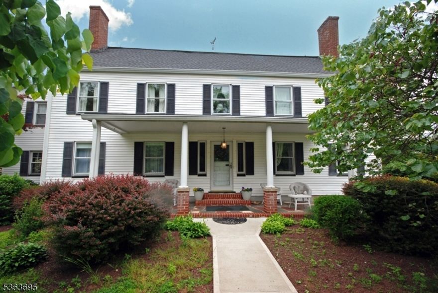 Step Into History With This Stunning Turn Of The Century 2-FAMILY HOME Located In The Heart Of Branchburg! This Grand Residence In The Main Home Offers Gorgeous PUMPKIN PINE FLOORS, Large Living Room, DR, Eat In Kitchen, Farm House Sink, 7 Fireplaces, 5 Bedrooms (Custom Closets In Some), 2 Full Baths, One That Was Renovated With Heated Floors, Pocket Door, Walk In Shower W Bench, Washer/Dryer Room. 2nd Unit Offers Separate Utilities, Kitchen, LR, 2-Bedrooms, Washer/Dryer. Back Of This Property Leads To  1.5 Plus Acres To An Outdoor Oasis Ready For Relaxation & Entertainment On Your Huge Porch Overlooking Beautiful Treed Backyard. PUBLIC SEWER, Roof 10 Years, Furnace & Hot Water Heater 3 Years, AC Split 7 Years. Electric Upgraded 2019, Plumbing 2018, Heating 2022. This Home Is Moments From Shops, Restaurants, Scenic Parks And Convenient To All Major Highways & Trains.  Live In One Side, Rental Income On Other Side, Or Use As An In-Law Suite.  Newer Generator For Main House, Cute Outdoor Storage Shed.  Circular Driveway With Additional Parking This Gorgeous Home Is A Must See!!