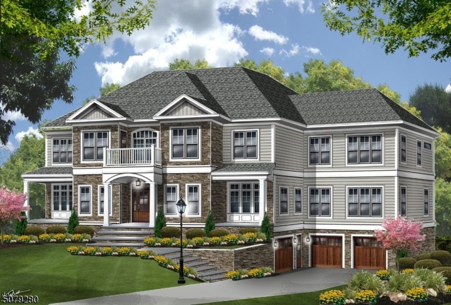 STUNNING NEW construction located within the desirable township of Bedminster and situated on 3.2 acres of BEAUTIFUL park-like property.  Still time to pick your OWN selections throughout the house! This beautiful to-be-built home features an open floor plan with 5,423 sqft of gorgeous decorative millwork and high-end superior quality throughout.  5 bedrooms, 5 full and 1 half baths, 3 car garage, 1st floor in-law/ guest suite, private office/den and two separate porches in the front of the house. A gourmet Kitchen with ALL the amenities!  Thermador appliance package, large center island, separate breakfast area and more. A well-appointed Primary suite with a raised tray ceiling, TWO oversized closets, sitting room and a LUXURIOUS on-suite bath with dual vanities, a large shower, fabulous soaking tub, separate water closet and linen. Park area & trails on the street. Great schools & commuting.  Future space for an elevator as well!