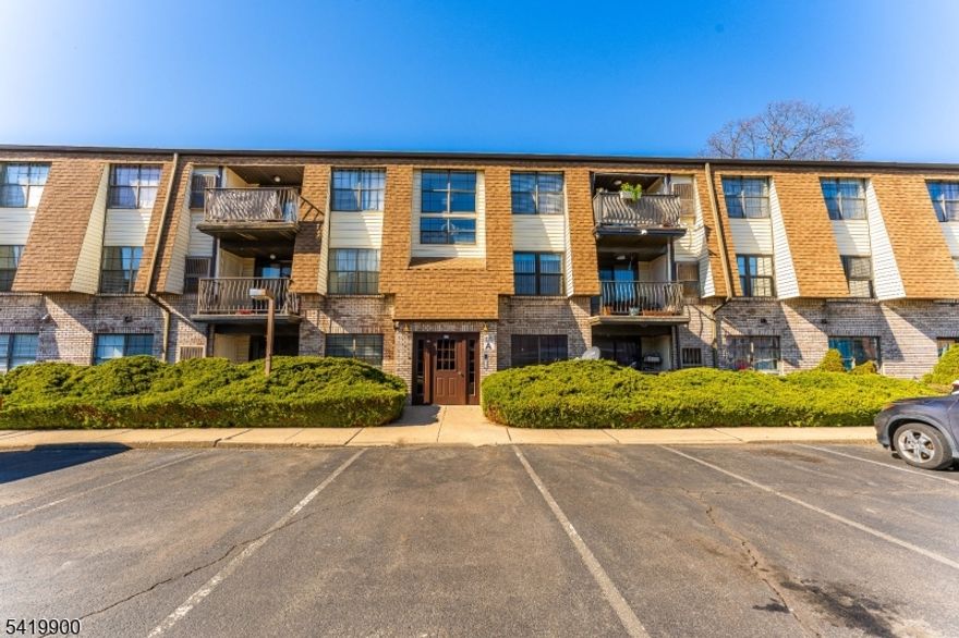 Confortable first-floor unit features two spacious bedrooms, including a primary suite with its own full bath and a large walk-in closet. One of the standout benefits of this home is the convenience of having two full baths, ensuring comfort and privacy for you and your guests.The inviting living room opens up to a generous balcony through sliding doors, offering a perfect space for outdoor relaxation. You'll also appreciate the full-size washer and dryer tucked away in the laundry closet, making laundry day a breeze. With assigned parking in a private lot for residents and their guests, you'll never have to worry about finding a spot. This condo is ideally located close to Newark Airport, public transportation, and esteemed institutions like Kean University, Rutgers, and NJIT. Plus, you'll be surrounded by a vibrant area full of shopping, dining, and entertainment options. Don't miss the opportunity to make this delightful first-floor condo your new home!