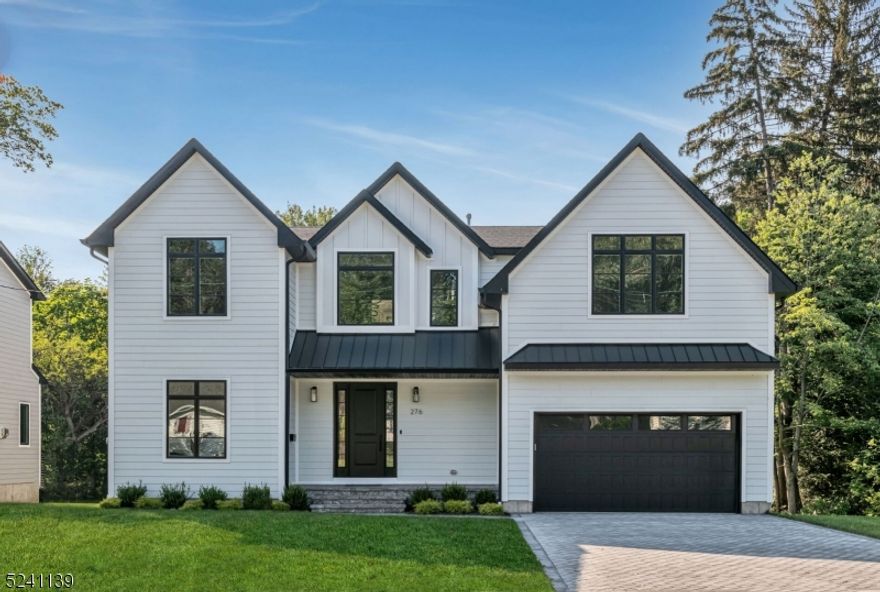 New Construction on a huge private lot in the heart of Glen Rock!! Near train, town pool, school, dog park. Tons of luxury finishes and attention to detail including 5 bedrooms and 5.5 baths. Grand two-story entry foyer with an impressive flow and design including 10' ceilings on the main level.Chef-inspired kitchen with custom built cabinetry, Sub-Zero and Wolf appliances. Open floor layout, FR, oversized deck! A very spacious main level includes a bedroom with a full bathroom and an office. The second floor features a Dream primary bedroom wing with a huge walk-in closet with custom shelving, Spa-like bathroom with soaking tub, 3 large bedrooms, 2 bathrooms, and laundry. A Basement  with a movie theater, gym and full bath.