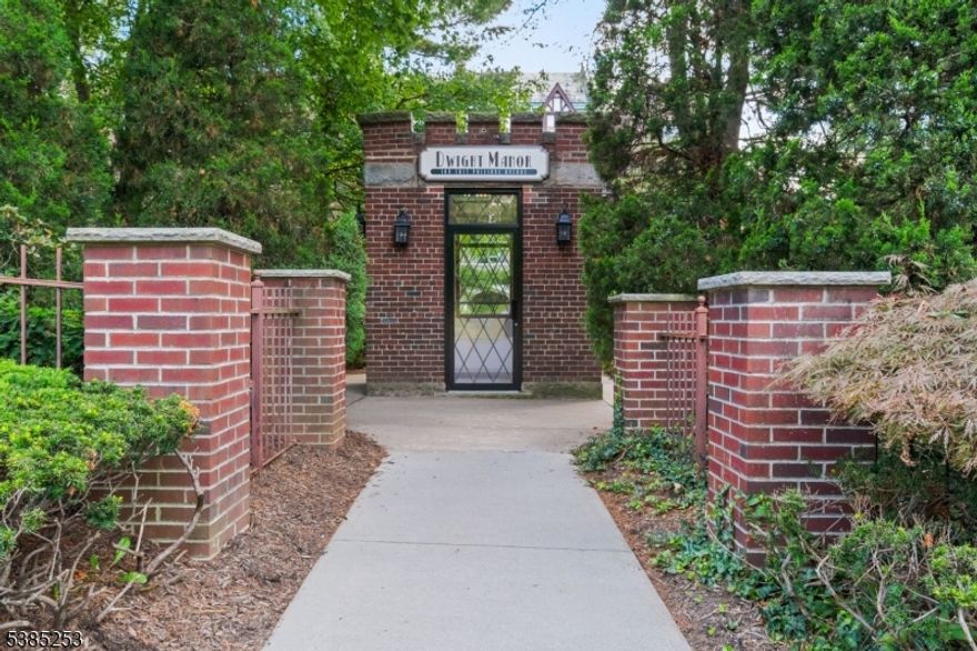 This beautifully renovated 2-bedroom penthouse in the highly sought-after Dwight Manor community offers modern elegance and unbeatable convenience in Englewood. Perched on the 5th floor of a charming Tudor-style building, it blends classic character with updated comfort.Located just steps from public transportation and minutes from downtown Englewood, residents enjoy easy access to entertainment, theaters, nightlife, and more. The NYC bus stop is right at your doorstep, making commuting effortless. A short walk brings you to Bergen PAC, local parks, and a variety of restaurants, cafes, and boutiques.Inside, the home features a newly renovated kitchen and a spacious living room with cathedral ceilings and a cozy fireplace. Perfect for both relaxation and entertaining. The monthly maintenance fee includes on-site laundry, heat, hot and cold water, and a fully equipped exercise room. An assigned parking spot adds rare convenience in this vibrant area.This penthouse isn't just a home, it's a lifestyle. Whether enjoying Englewood's dynamic culture or retreating to your stylish, private space, you'll find everything you need here. Don't miss this opportunity.