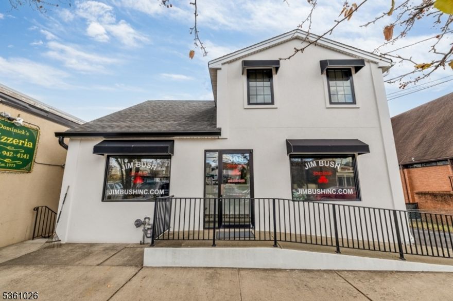 Prime location in the heart of Totowa's bustling business district! GREAT EXPOSURE RIGHT OFF RTS 80 & 46. The space was previously used by State Farm Insurance. First floor level features four private offices with a waiting area, front desk, kitchen area and half bathroom. Private parking lot in rear. Perfect for a professional business or doctors office. Lower level features 2 car garage and storage area available for rent as well or could be included with the first level for additional fee. Tenant to confirm permitted use with town.