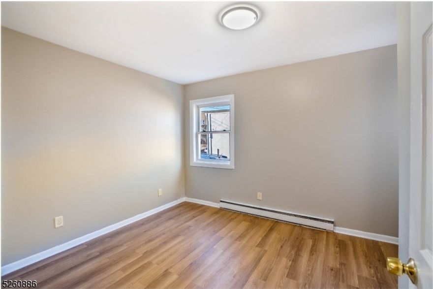 Renovated 2 bedroom apt in the heart of Rahway!  only 4 blocks from train station with direct access to NY. Renovated kitchen and bath, floors and freshly painted. One parking spot available. No pets or smokers. Background check, credit and employment verification a must. Available now. Tenant responsible to utilities except water.