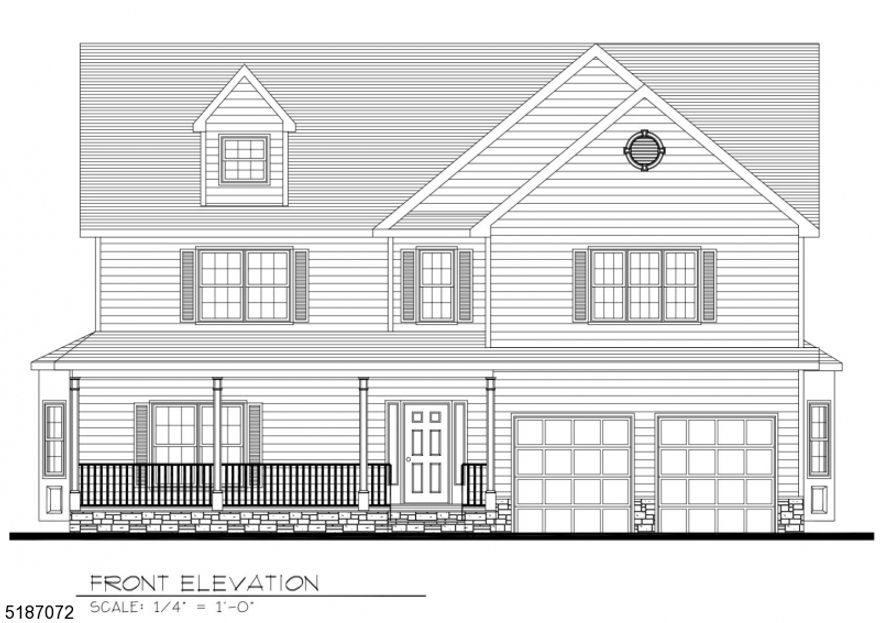 New construction of another classic Westfield Center Hall Colonial to be built by Prominent Properties. Situated on large lot (70x187), the spacious open floor plan allows for excellent flow. The first floor features gourmet kitchen with center island, separate eating area and large family room with gas fireplace. formal living / dining and in-law suite complete first floor. Expansive second floor features 4 large bedrooms, "Princess suite" and additional full bath. Luxurious Master suite features walk in closets and "spa like"  Master bath, with soaking tub, stall shower, and double vanities. Finished walk up attic adds an additional bedroom and full bath. Large finished basement with full bath, front porch, 2 car garage complete this fantastic package.