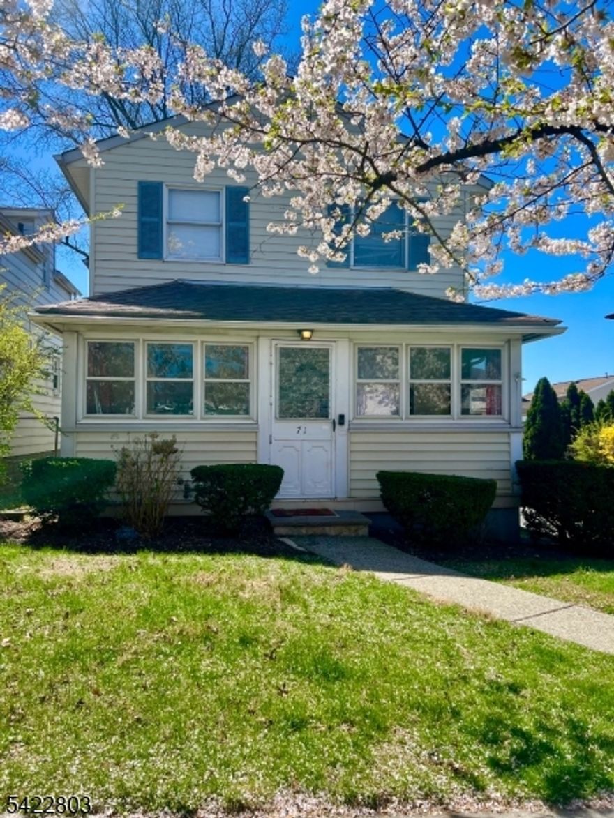 This spacious, well maintained 3 bedroom/2 bath home offers an enclosed front porch, large living room and eat-in kitchen w/ updated appliances, ample cabinetry (plus pantry) with direct access to a substantial deck overlooking fenced in yard and detached garage (built in 1999) w/ extra-long driveway. Recent updates include new composite wood flooring, LG front loading washer and dryer 2025, 5 new ceiling fans, 2 new window A/C units, all new outlets and lighting switches with dimmers, & new sump pump 2025. Situated on quiet residential street near schools, restaurants, shopping and public transportation.