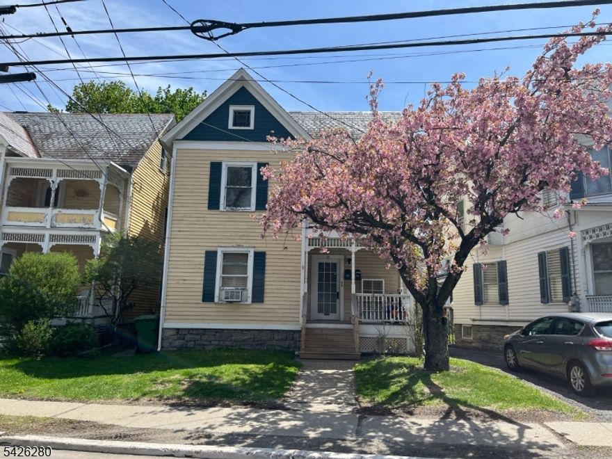 Investor opportunity in Newton's historic district! This two-family home offers strong income potential and flexibility for both investors and owner-occupants. Public water and public sewer already in place, along with separate electric meters for each unit. Natural gas is available in the street, offering the next owner the potential to install separate boilers and further divide utility costs. The vacant upstairs unit features 3 bedrooms, nicely refinished hardwood floors, an updated kitchen and bath, and a private balcony. The first-floor unit is occupied by a tenant paying $1,850/month, providing immediate cash flow. With charm, upside, and a prime location, this property is a great opportunity to add to your portfolio or offset your mortgage with rental income.
