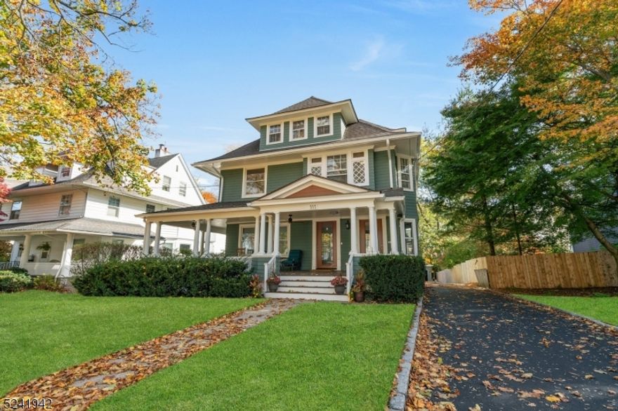 Beautiful two-bedroom apartment with granite counter top kitchen with all new appliances and new bathroom complementing a large dining room and a huge living room. This unit is bright & spacious, with hardwood floors throughout, generous closet storage, including additional storage space in the basement. Shared common space patio to enjoy the outdoors.  Laundry on-premise with all new machines. Two assigned parking spaces. The apartment is centrally located, and walkable to everything- Walnut St and its train station, shops, Saturday farmer's market, and Montclair's downtown!