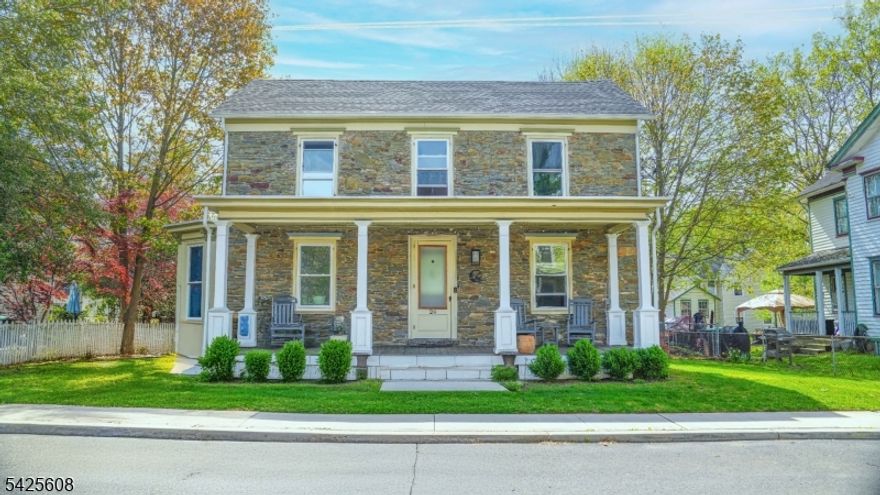 Come check out this beautiful, move-in ready home in desirable Milford Borough, just steps from the scenic river and walkable to town, shops, and dining! This 3-bedroom, 2.5-bath colonial, dating back to the 1800s, is full of character with thoughtful modern updates throughout. Enjoy a stunning kitchen featuring stainless steel appliances, a propane stove, a large island, updated cabinetry, and textured granite countertops, perfect for cooking and entertaining. The home also offers a spacious pantry, a convenient half bath off the kitchen, and a bright living area filled with natural light. The gorgeously renovated primary bathroom features double sinks and a tiled walk-in shower, while second-floor laundry adds everyday convenience. Outside, enjoy a private deck, ideal for relaxing or entertaining, along with a fenced-in yard, a 2-car garage, and plenty of off-street parking. Don't miss this unique blend of historic charm and modern comfort. Schedule your private tour today!