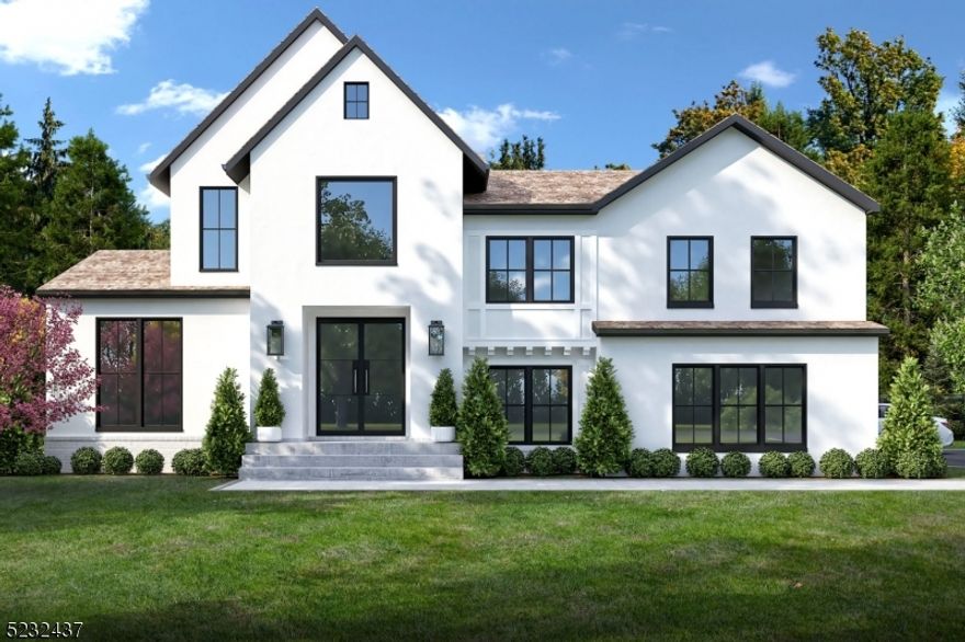 This exquisite newly rebuilt home designed by Architect Tim Klesse, offers luxury living with 6 bedrooms, 6 full baths and 1 half bath, and 6,000 square feet of grand living space.Situated on .57 acres of private property, this Short Hills show-stopper boasts a soaring two-story foyer with sleek staircase.Gourmet kitchen features nearly every amenity possible.Top of the line appliances include 6 Burner Wolf range and wall oven, SubZero refrigerator, 45" workstation sink, Miele dishwasher and wolf speed oven.A butler's pantry, walk-in pantry and wine refrigerator allow for ample storage, while a charming breakfast room with floor-to-ceiling Pella windows offers views of the professionally landscaped backyard.Expansive family room is prime for entertaining with gas fireplace, home theater system with separate AV closet, and wide-plank hardwood floors which continue throughout the home.In-law suite is also conveniently located on this level, as is a formal dining room and powder room.Upstairs, four generously-sized bedrooms, all feature en suite baths and Bluetooth ceiling speakers.Primary wing featuring oversized dressing quarters and luxurious primary bath.Finished rec room on the lower level includes a cinema-quality home theater with modern lighting and secluded maid quarters.An expansive patio with privacy trees creates a resort-like feel.Heated two car garage with internet-enabled doors, Rain Bird underground internet enabled sprinkler system.Room for a pool!