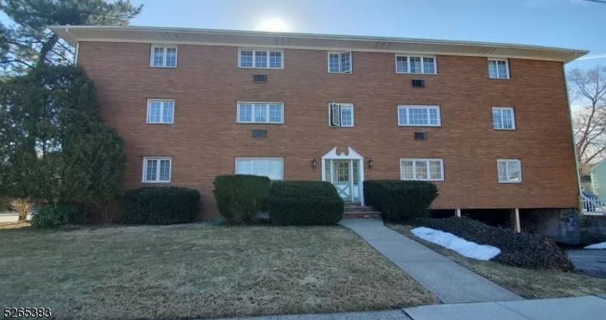 Brookdale brick garden apartment building with 6, 2 bedroom, 1 bath apartments + 1 small office with powder room. 4 units renovated with updated kitchens and baths. Hardwood floors. Electric heat paid by tenants. close to stored, transportation, restaurants and Brookdale Park!