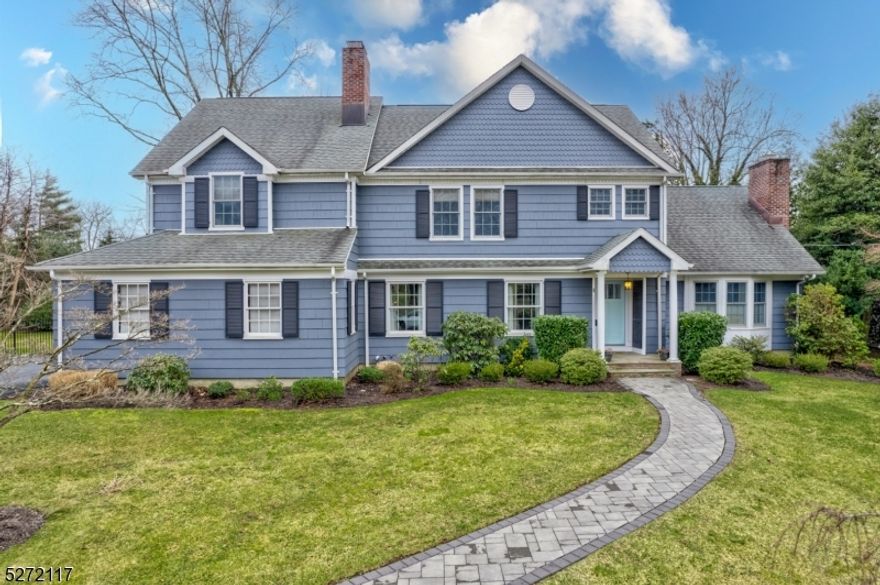 MASSIVE CURB APPEAL! IDYLLIC LOCATION! Introducing 8 Harwood Drive, a 5 Bedroom 3 Bath Colonial that offers the perfect balance of traditional and modern living under the same roof in one of Madison's most endearing neighborhoods. Gleaming hardwood floors throughout, and an array of upgrades done in the last 2 years. Bright Entry Foyer is inviting with gorgeous parquet floor and sweet built-in cabinets adorning Front Door on each side. Formal Living and Dining Rooms impress with handsome fireplaces and distinct, decorative custom molding in each. Gorgeous Chef's Eat-In Kitchen with granite countertops, wood cabinetry, generous island, and Thermador appliances, opens to magnificent Family Room/Sunroom boasting high vaulted ceiling and natural sunlight throughout the day. First Level En-Suite Bedroom with Full Bath, ideal for out-of-town guests. 2nd Level Sun-drenched Primary Bedroom shows off two walk-in closets and luxurious En-Suite Bath with custom glass door shower, tile surround, and bench. 3 additional Bedrooms are sunny with ample closets. GIGANTIC, unfinished 3rd Level is 1000 square feet of untapped EXPANSION potential! Lower Level Recreation Room, refinished and ready for action. Deep, level Backyard, with luscious greenery surrounding property, is pleasantly private. 8 Harwood Drive offers both the open, easy flow of modern living, along with the more formal, traditional lifestyle How great to have both? You will fall in love with the whole package!