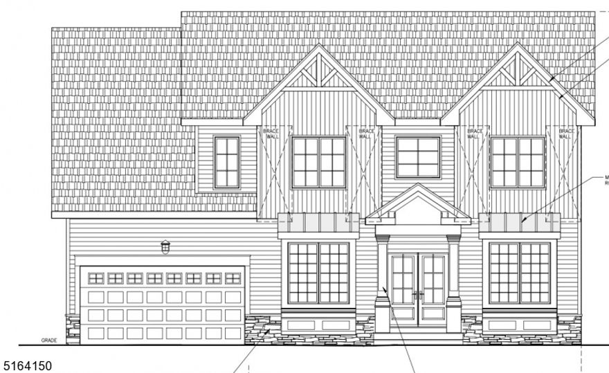 NEW CONSTRUCTION built by RODAK HOMES! Gorgeous 5 Bed, 5.5 Bath with 3 floors of finished living space in the highly sought after Collins neighborhood. Enter the 2 story foyer w sweeping staircase flanked by a formal LR & DR with extensive Millwork. Rich hardwood floors lead to the expansive kitchen & family room with gas fireplace with stone surround; sliders to the deck overlooking the lush backyard. Kitchen is complete with high-end SS appliances, large center island, quartz counters, custom cabinetry & pantry. 1st floor en-suite. The 2nd floor is home to 4 beds with master bedroom designed with a tray ceiling, expansive walk-in closets with custom cabinetry & spa-like bath with soaking tub, stall shower & dual sinks, 2nd bed en-suite; bath & laundry. Finished basement with 9' ft ceilings is equipped with an office, media room, rec room with wet bar & full bathroom. 10 YR BUILDER WARRANTY.Photos are examples of the builders finished homes.