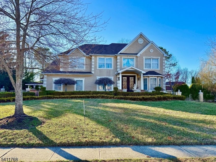 *EAST FACING HOME*Upgraded 5 bed/3.5 bath Monroe estate, exquisite development. Designed to entertain. "Vacation at the 4,105sf of total living space when including the upgraded 555sf Florida room addition & 1,030 Sf Full finish basement. Remodeled kitchen & baths appointed with marble & porcelain tile work. Custom woodwork & moldings throughout estate. 2-story foyer & great room. Custom lead glass, rod iron double door entry. Wood In-laid hardwood floors, Crystal chandeliers, recessed lighting and designer, plumbing fixtures, Gourmet kitchen: custom cabinetry, granite countertops, Center Island, designer backsplash, porcelain and marble, pantry, Florida room 37x15 (555sf) with ceramic floor, hot tub, custom cabinetry serving station, and three sides of glass. King's suite with dressing room, designer marble & porcelain bathroom all amenities including glass wall shower, built in jet massagers. Finished basement-open floor plan, 5rooms, porcelain floors & designer marble/porcelain full bath. Fenced yard Oasis includes: pool sunk into hardscape patio, gazebo, tiki hut, outdoor fireplace/pizza oven, hard scape sitting area, paver walks, and stone walls. Landscaping throughout property. The curb appeal is beautiful. The 2 cars side entry garage has a summer kitchen. The Estate is completely wrapped in stucco. More upgrades include: roofing, pavers, fireplace, sprinklers, AC, kitchen & all bathrooms renovated. Don't miss this home! "All Furniture Is for Sale" *Low Taxes*