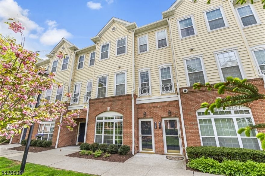 Welcome to 1506 Hamilton Street, an elegant 2-bedroom, 3 full bath townhouse located in the sought-after Essex Park Condominium community in Belleville. This beautifully maintained residence offers modern living with a spacious open-concept living and dining area enhanced by oversized windows that fill the home with natural light. The updated kitchen features stainless steel appliances, including a state-of-the-art Samsung washer and dryer included in the sale. Upstairs, you'll find two generously sized bedrooms designed for comfort and privacy. Additional highlights include forced hot air, central air, a one-car garage plus an additional parking space. Essex Park offers a rare lifestyle experience with a heated saltwater outdoor pool, EV charging stations, gated entry, pet-friendly living, a versatile clubhouse, two gazebos, and a large landscaped courtyard. Perfectly positioned across from Hendricks Field Golf Course and just minutes from major highways, public transportation, shopping, dining, and entertainment, this is a commuter's dream that blends convenience, style, and everyday luxury.
