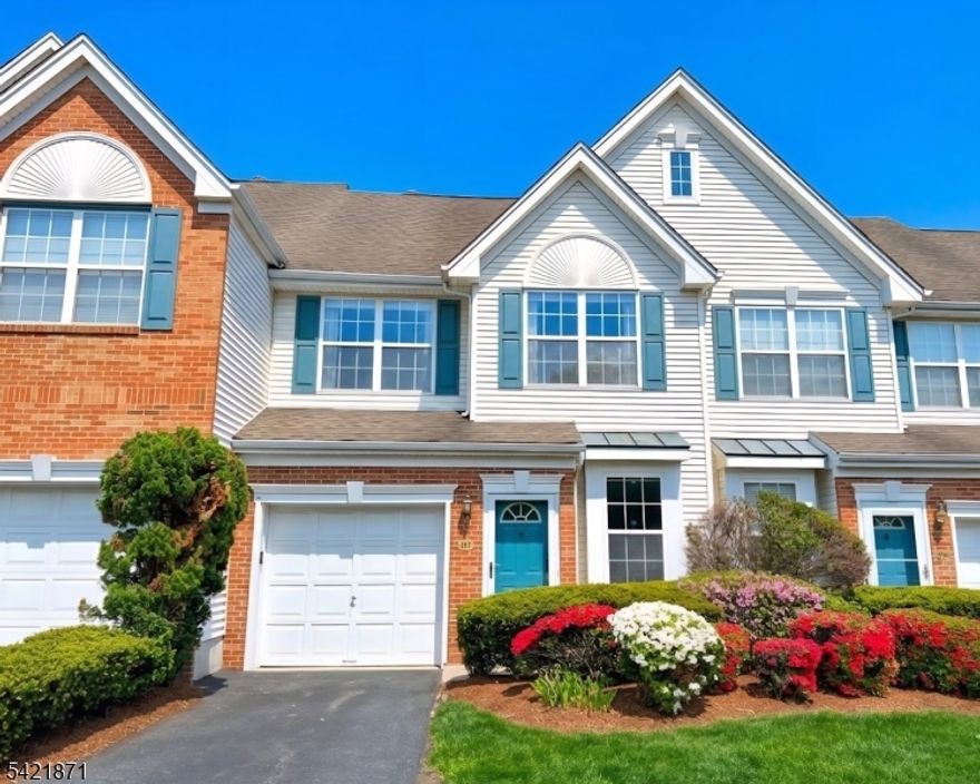 Sparkling Buckingham model townhome located in the highly desirable Cambridge Heights gated community in Nutley! This beautifully maintained home features a spacious living room, formal dining area, and a newly renovated modern kitchen with a stunning center island. Sliders from the kitchen lead to a private patio and open shared backyard, perfect for relaxing or entertaining. The bright upper level offers newer hardwood floors, a dedicated office room, and two spacious bedrooms, including a primary suite with walk-in closet and private bath. A second full bath, laundry room, and generous closet space throughout add convenience and functionality. Enjoy resort-style amenities including an inground heated pool, fitness center with sauna, tennis courts, playground, jogging/biking paths, and clubhouse. NYC direct bus at the community gate makes commuting easy. Quiet cul-de-sac location with plenty of guest parking. A wonderful place to call home!
