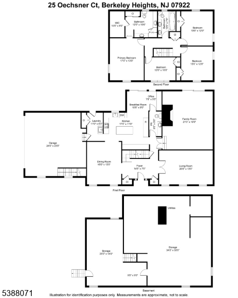 Berkeley Heights Twp., New Jersey 07922, United States, 4 Bedrooms Bedrooms, ,3 BathroomsBathrooms,Residential,Active,220502