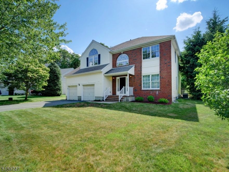 THIS HOME HAS IT ALL: LOCATION, CONDITION, AND AMENITIES!  SET ON A QUIET CRESCENT STREET, THIS MOVE-IN READY, NEWLY PAINTED, 4 BEDROOM COLONIAL FEATURES A GORGEOUS IN-GROUND POOL WITH A PARK-LIKE BACKYARD. ENTER INTO THE DRAMATIC, 2 STORY FOYER, THIS OPEN & AIRY FLOOR PLAN REALLY WORKS. LIVING ROOM AND FORMAL DINING ROOM WITH NEW MOLDINGS. THE FAMILY ROOM HAS AN INCLUDED ELECTRIC FIREPLACE. THE VERY SPACIOUS KITCHEN FEATURES SOME NEW CABINETRY, TAJ MAHAL QUARTZITE COUNTERS, CENTER ISLAND, PANTRY, SEPARATE DINING AREA AND SLIDERS LEADING TO THE BEAUTIFUL PATIO & BACKYARD.   BRAND NEW POWDER ROOM. UPSTAIRS THE MASTER EN SUITE HAS TRAY CEILING, LARGE DUAL WALK-IN CLOSETS, PLUS A THIRD CLOSET, SITTING ROOM AND BATH WITH DOUBLE SINKS, SOAKING TUB AND STALL SHOWER. THE OTHER BEDROOMS ARE VERY SPACIOUS, LOTS OF WINDOWS AND LARGE CLOSETS. ULTRA CONVENIENT LAUNDRY COMPLETE THE 2ND FLOOR. THE BASEMENT IS FULLY FINISHED WITH RECREATION ROOM, LOTS OF ADDITIONAL LIVING SPACE AND TONS OF STORAGE.  PUBLIC UTILITIES, 2 ZONE CENTRAL AIR & WHOLE HOUSE GENERATOR. A COMMUTERS DREAM--MINUTES FROM ROUTES 46, 10, 80. MUST SEE!