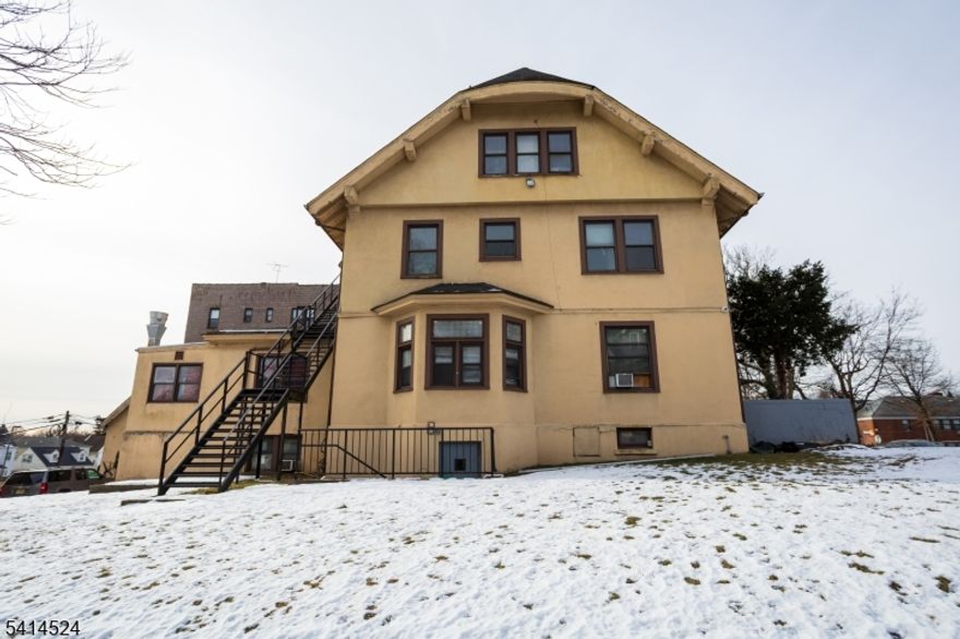 Licensed residential healthcare facility located in the R-4 Multifamily District of East Orange.  5,476 SF building situated on approximately 0.41 acres. Currently licensed for 33"34 residents and housing 23 occupants under annual agreements. The property includes a commercial kitchen, dining area, administrative office space, community bathrooms, exterior fire escape, and on-site parking. The structure offers a long-standing operational history with established occupancy. Zoned for multifamily use, presenting potential adaptive reuse or redevelopment opportunities subject to municipal approvals and due diligence. Conveniently located in a densely populated Essex County neighborhood with access to public transportation and surrounding residential density. Financials and additional documentation available upon execution of NDA.