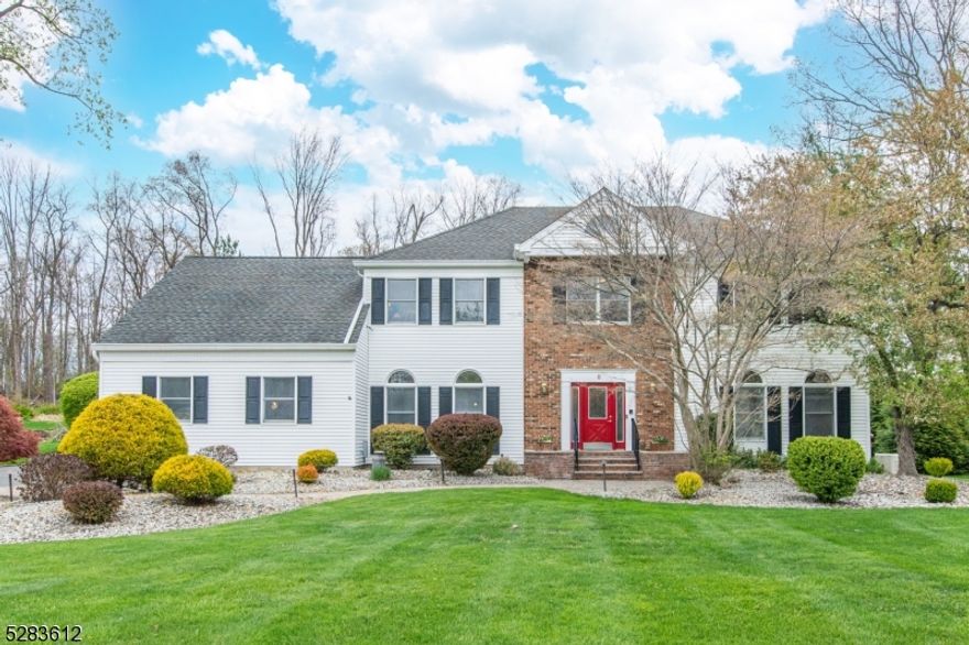 Exceptional Center Hall Colonial ideally located on a flat 1.21 acre lot w/ beautiful mature landscaping, on a cul-de-sac in Ironia! Meticulously updated and maintained, this home offers 9' ceilings on the main level, a magnificent 29'x23' Great Room with a wet bar, a Mendota Gas Fireplace w/ Heat Transfer, and slider to deck. The updated Eat-in Kitchen features Cherry cabinetry w/ 42"  upper cabinets, a Center Island w/ Marble top & sink, SS High-End Appliances, Wine Cooler, Granite countertops & Pantry. Walkout to the updated African Ipe wood deck w/ built-in grill island & screened-in porch creating an ideal set-up for all of your entertaining needs. Off the kitchen is a 5th room that can be used as a Guest Bedroom/Office, a full Bath, and a 18'x13' Sunroom w/ cathedral ceiling & slider to the deck. This main-level space could make an ideal Guest/In-Law Full Suite! The Primary Suite features a Walk-in Closet & Updated Bath w/ a Steam Shower, Double Vanity & Claw-Foot soaking tub. Three additional spacious bedrooms, main bath, laundry closet complete the second level. The finished basement has plenty of room for all your entertainment and recreation needs. Additional upgrades: Full House Generator, Waterproofed Basement w/ Transferable Warranty, Sprinkler Sys, New AC, Alarm Sys, & more! See full list. Amazing Randolph schools, Parks & Trails. Don't miss this amazing move-in ready home!