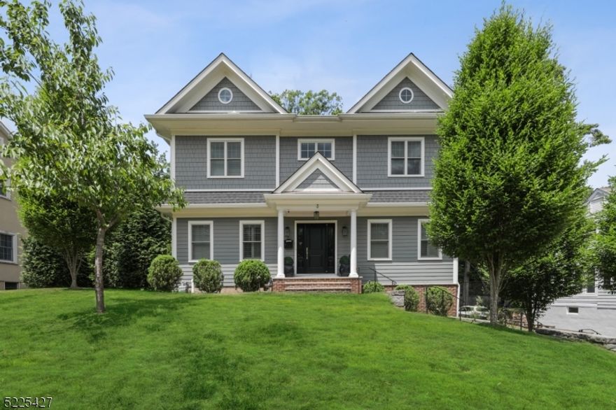 Welcome to this stunning, recently constructed home situated in a peaceful & tranquil neighborhood. This home boasts 6 bedrooms, 5 full baths, and one half bath, providing ample space for comfortable living. Inside, you'll find an impressive open concept floorplan seamlessly connecting the main living areas and creating an inviting and spacious atmosphere. The interior features gorgeous hardwood floors and recessed lights throughout, adding a touch of elegance to every room. A full guest suite on the first floor, along with an additional powder room close by is perfect for having guests over. The kitchen is a chef's dream, equipped with stainless steel Kitchen Aid appliances, a Wolf oven/range, ample counter space, and stylish cabinetry. Nearby you'll find a formal dining room as well as a separate breakfast area. Four spacious bedrooms are situated on the second floor; two with en-suite bathrooms and a Jack & Jill style bathroom serving the other two. The laundry room is centrally located for easy access. The basement provides even more living space with its own bedroom, full bath, rec room, mud room, wine cellar,  and an additional exercise room by the 3 car garage. Outside you'll find a backyard with patio space, an outdoor hot tub, and a sports court for outdoor activities. Shopping centers, dining options, and excellent schools are just minutes away. Its prime location also provides easy access to major highways and transportation, making commuting a breeze.