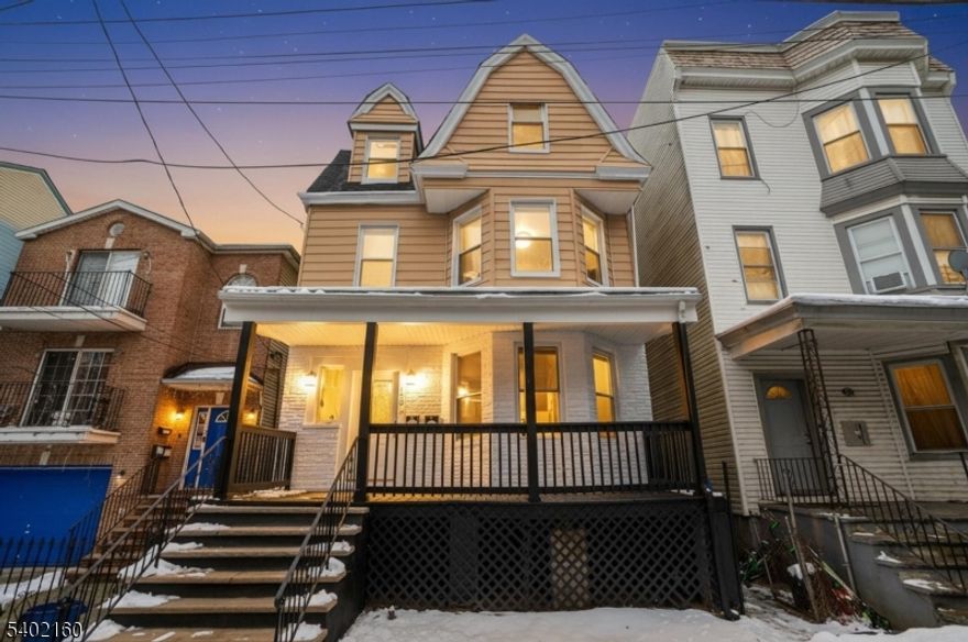 Amazing 2 family opportunity! Fully renovated with 3 floors of living space, this turn-key multi family property offers high rental income potential for both owner occupant or investor. The first floor unit includes 3 bedrooms, living room, eat-in kitchen, full bathroom, and en-suite laundry. The 2nd unit is a multi floor space with 5 total bedrooms and 2 full renovated bathrooms, eat-in kitchen, living room, and en suite laundry. 2nd unit also include a cozy back porch that's perfect for relaxing. There is also a bonus office space on the 3rd floor! The basement is clean, freshly painted and ready to be finished. Recent updates include fully  repainted interior, refinished floors, updated kitchens and baths, new central forced air heat, clean and painted basement, updated plumbing and electrical,  and a refreshed exterior.