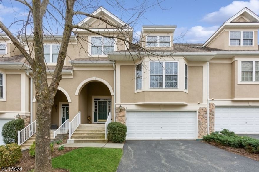 Low-maintenance living in an unbeatable location! Live the lifestyle you've dreamed about in this two-story condominium offering 2 bedrooms, 2 1/2 half bathrooms, an attached garage, and a finished basement. Set on a desirable private location and just minutes to shopping and highways, amenities include a clubhouse with an exercise room, a great room, and a game room with a heated in-ground swimming pool and tennis courts.This Pepperdine model in The Forges at Denville complex features an easy flow floor plan, wonderful natural light, architectural moldings, hardwood floors, and a deck overlooking the landscaped grounds. The foyer opens to a large living room with a dramatic vaulted ceiling, a formal dining area, and a spacious family room with a cozy gas fireplace. The open flow continues to the kitchen with generous cabinet and counter space, a sun-filled breakfast nook with a big bow window, and a powder room. Upstairs is the primary bedroom suite complete with a walk-in closet and a lavish en suite bathroom with an oversized soaking tub and a separate shower. This level includes a second bedroom and a full hall bathroom. But the living space doesn't stop here  there's also a finished basement level offering a large recreation room, a laundry room, access to the garage, and lots of storage. Move right in and enjoy luxurious, low-maintenance living in this peaceful and private location convenient to everything!