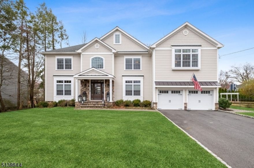 Highest and Best  due 10/25 at 5 pm thanks ! Gorgeous 6 year young custom colonial home with unsurpassed quality throughout! Features gleaming hh flooring, recessed lighting, and custom mouldings  Approx 5000 sq feet of luxury space nestled on .5  acre level lot  on a quiet cut de sac. The gracious two story foyer welcomes you w natural light to an open floor plan which is perfect for entertaining  Features 5 bedrooms and 5.1 baths with a first floor in law suite w ensuite, main level also features a powder room. Enjoy cooking in this gourmet eik  with large center island,ss appliances w sliders  to the lovely backyard.The open floor plan flows to the spacious family room w wood burning fire place. The Primary bedroom has a large sitting room with beautiful bath and huge WIC. Additional bedroom has ensuite, the 2 joining bedrooms have a jack and jill. Finished basement/rec room for endless options w full bath and storage. Attic is walk up 24x24 ready for your personal touches to finish this space w window. Minutes to all highways 24,287,280 shopping and more