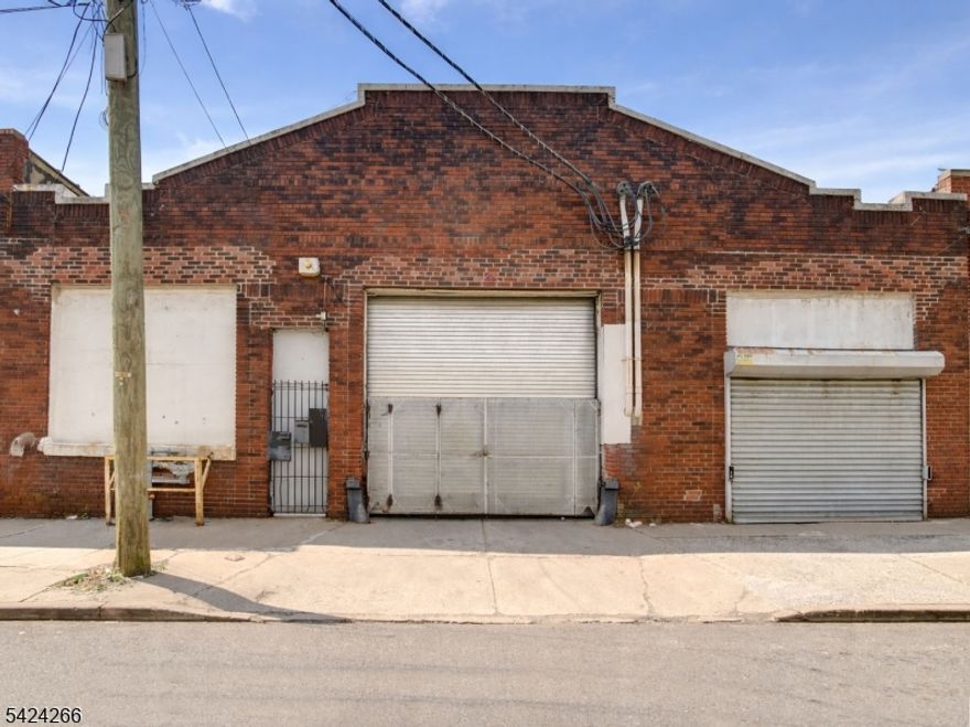 Welcome to this amazing Vacant Warehouse and Office property located in the Ironbound section of Newark! The warehouse is roughly 4,600 SqFt and office space 1,600 SqFt. Warehouse comes equipped with High Pressure Gas and its own Transformer which handles 240V three-phase, 240V single-phase and loads of 800/1200 Amps. These features expand the use for this property and make a transition that much easier and cost effective. The office space has three separate offices (with central air) on the second floor along with a lobby on the first floor.