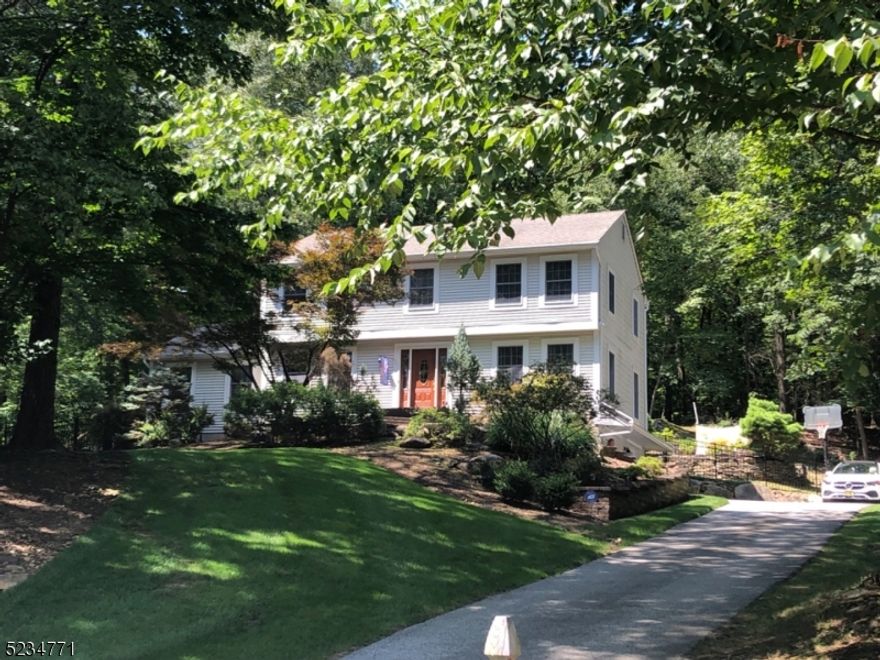 Wow! 3+ acres on culdesac in very desirable High Crest. From the cathedral ceiling family room with frpl enter into the beautiful 15 yr custom built sunroom overlooking meticulous pool and landscaping. Large eatin kitchen, formal livingroom, formal diningroom, laundry room on first floor, large Master bedroom with walkin closet and private bath. 3 additional bedrooms on second floor and additional bath. Full basement with garage entrance. Anthony Sylvan heated gunite pool with spa. Back yard is fenced in. New Roth double walled oil tank in basement. New fence around pool,master bath has new sinks,faucets,tile floor and toilet. New well pump, kitchen freshly painted,Pella front door, Pella sliding door with b/in blinds,new garage doors with smart lift masters.